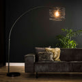 Booglamp Curl | Urban brown 192cm