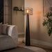 Vloerlamp Curl | Bruin
