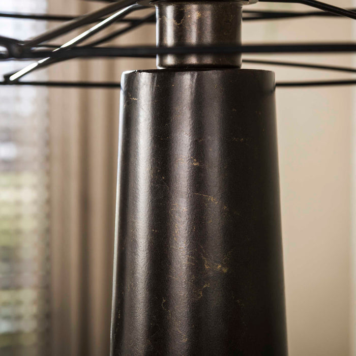 Vloerlamp Curl | Bruin