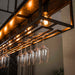 Hanglamp Decorate 6-lichts | Bruin