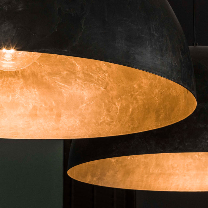 Hanglamp Dome 2L Ø60 - Urban bruin