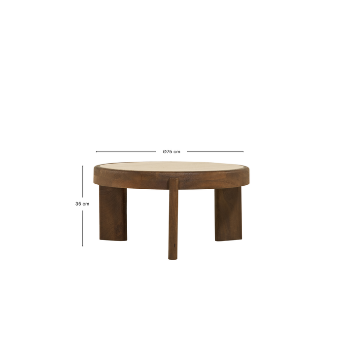 Salontafel Bora | Bruin
