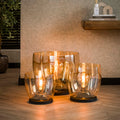 Vloerlamp UP S | Amber Glas