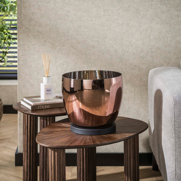 Vloerlamp UP L | Smoke grey glas 29cm