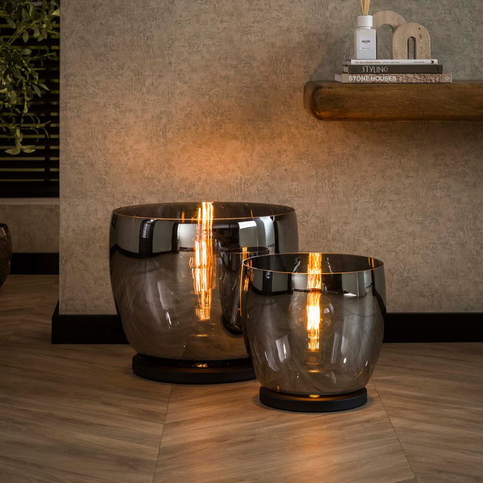 Vloerlamp UP XL | Amber glas 33cm