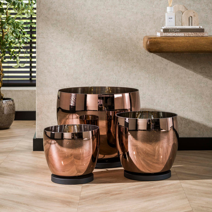 Vloerlamp UP XL | Smoke grey glas 33cm