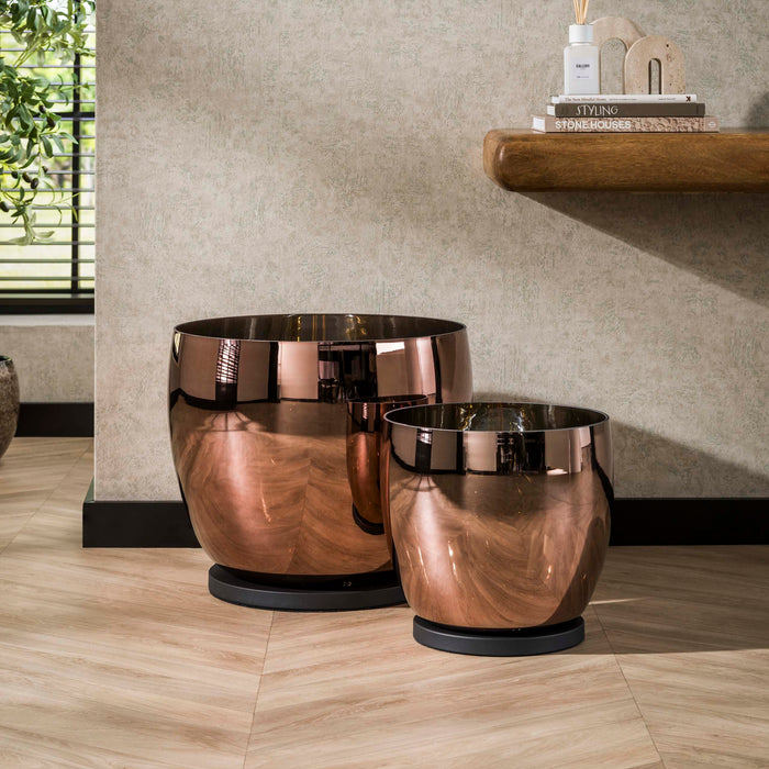 Vloerlamp UP XL | Smoke grey glas 33cm