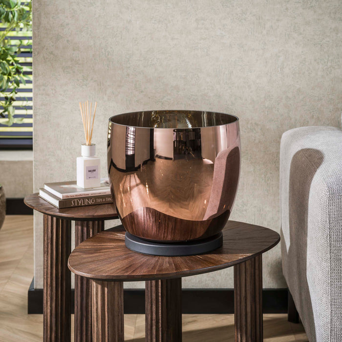 Vloerlamp UP XL | Smoke grey glas 33cm