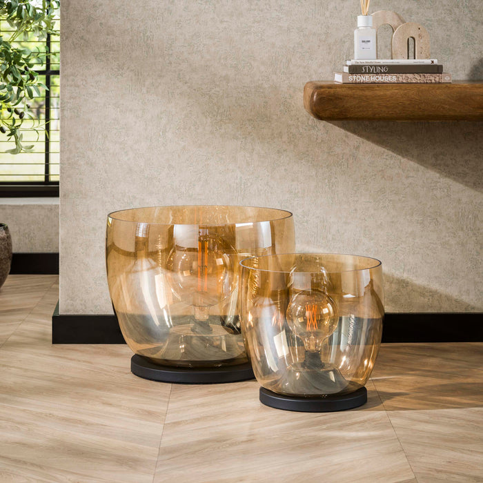 Vloerlamp UP XXL | Koper glas 48cm