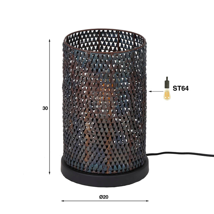 Tafellamp Armor Tube | 20cm