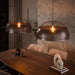Hanglamp Screen Open 2-lichts | Koper