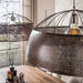 Hanglamp Screen Open 2-lichts | Koper