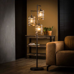 Vloerlamp Spindle 3L | 150cm