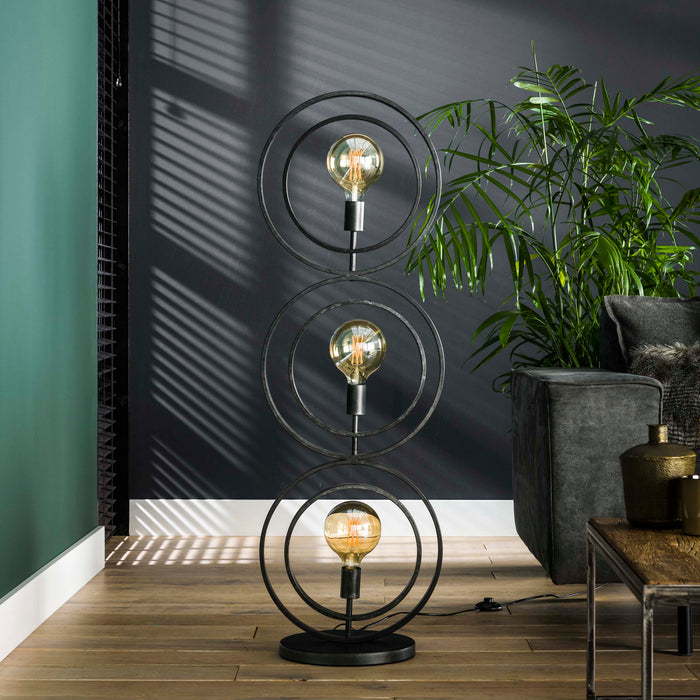 Vloerlamp Turn Around | Beige 124cm