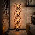 Vloerlamp Turn Around | Charcoal 163cm