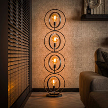 Vloerlamp Turn Around | Charcoal 163cm