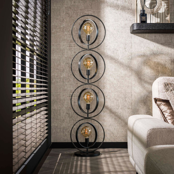 Vloerlamp Turn Around | Beige 163cm