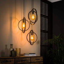 Hanglamp Turn Around getrapt 3L - Charcoal