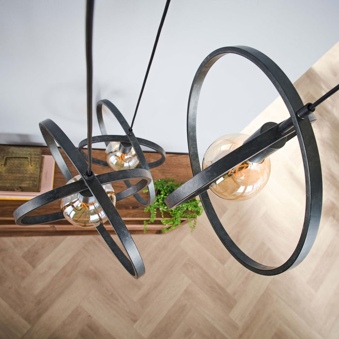 Hanglamp Turn Around getrapt 3L - Beige