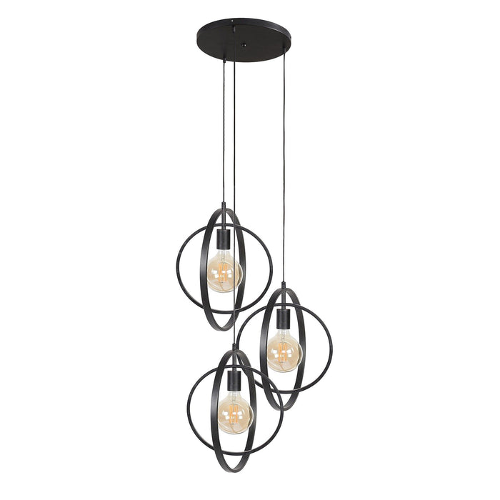 Hanglamp Turn Around getrapt 3L - Beige