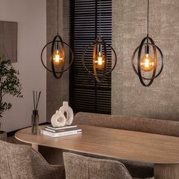 Hanglamp Turn Around 3L - Charcoal