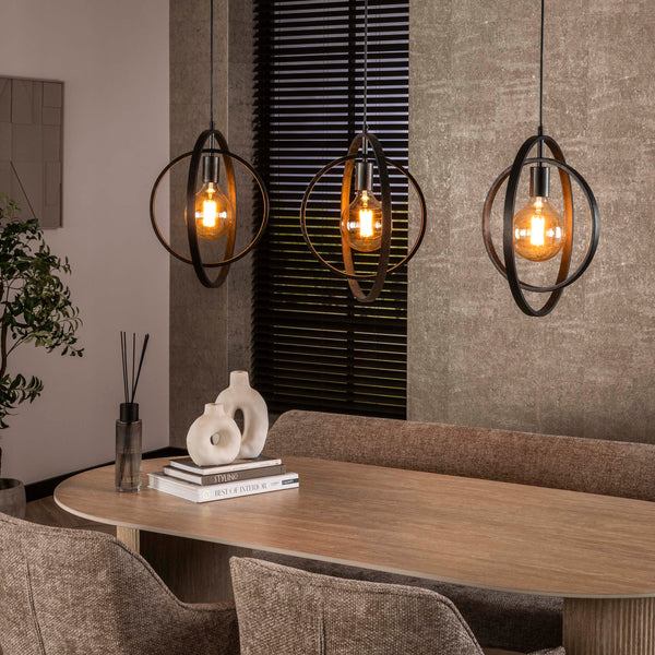 Hanglamp Turn Around 3L - Charcoal