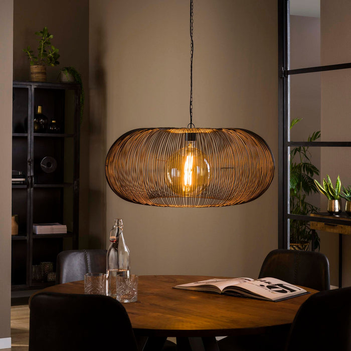 Hanglamp Copper Twist 1L Ø70
