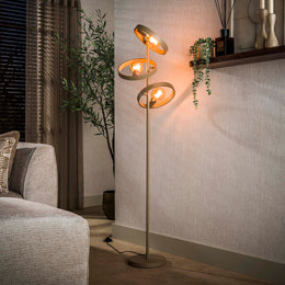 Vloerlamp Hover 3L | Beige