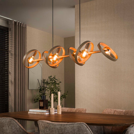 Hanglamp Hover 6-lichts | Beige