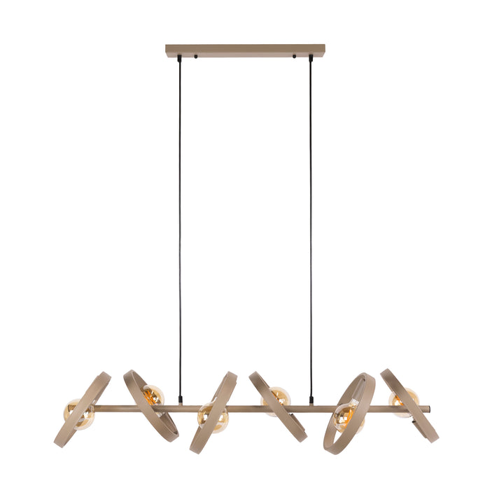 Hanglamp Hover 6-lichts | Beige