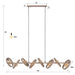 Hanglamp Hover 8-lichts | Beige