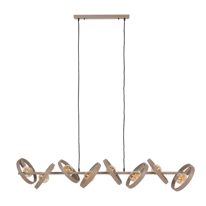 Hanglamp Hover 8-lichts | Beige