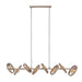 Hanglamp Hover 8-lichts | Beige