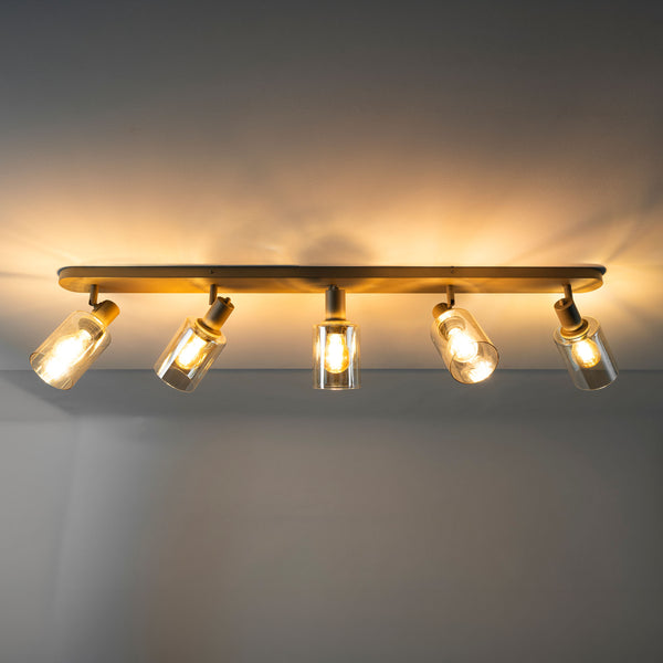Plafondlamp Sepiora 5L | Beige