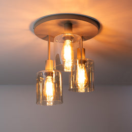 Plafondlamp Sepiora 3L | Beige