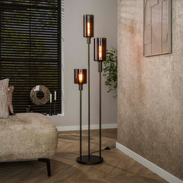 Vloerlamp Sepiora 3L | 165cm
