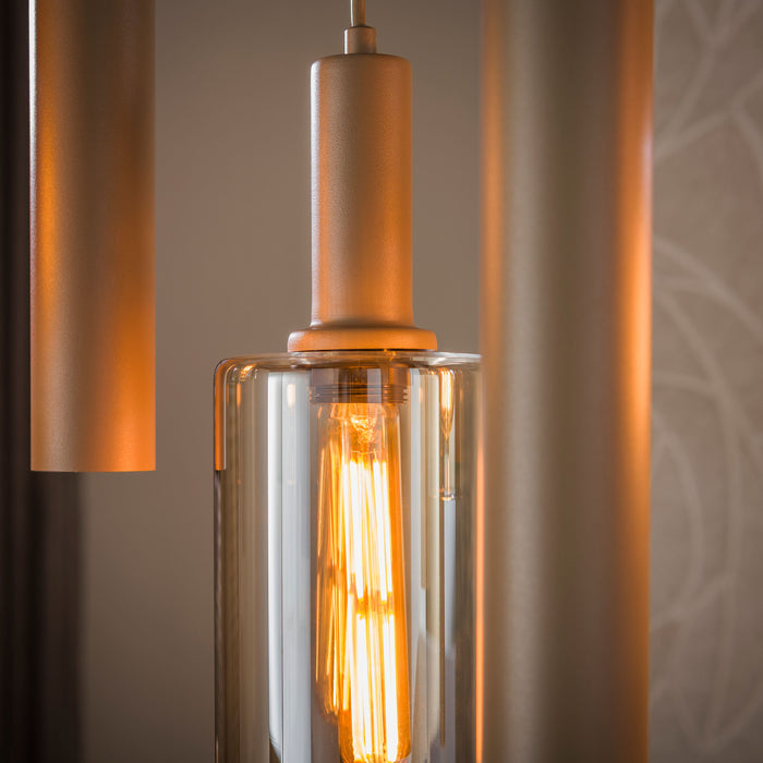Hanglamp Sepiora 5+4-lichts | Beige