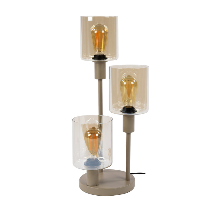 Tafellamp Sepiora 3-lichts | Beige