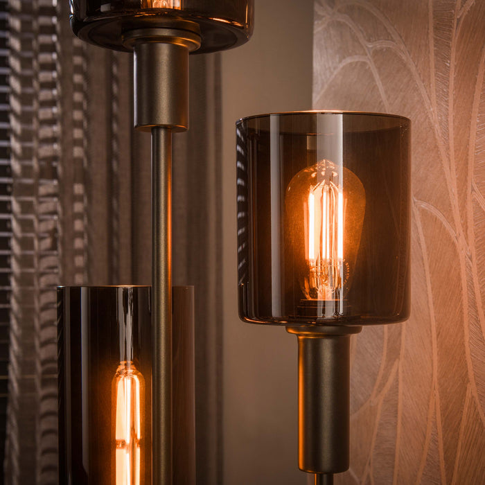 Vloerlamp Sepiora 5L | Sienna Bruin