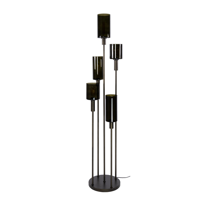 Vloerlamp Sepiora 5L | Sienna Bruin