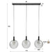 Hanglamp Bubble Frosted 3L | Grijs
