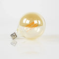 Lichtbron LED [G125] filament bol Ø12,5cm / Amber glas