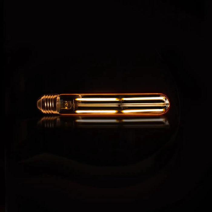 Lichtbron LED [T32-L185] filament buis 18,5cm - Amber glas