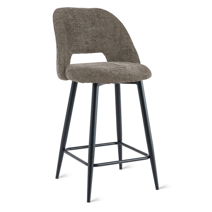 Barkruk Monta – Stof Bruin