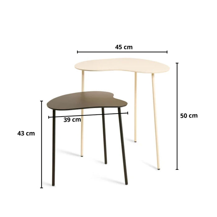 Bijzettafel Sebas | Set van 2