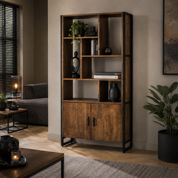 Kabinet Strong | Zwart 120cm