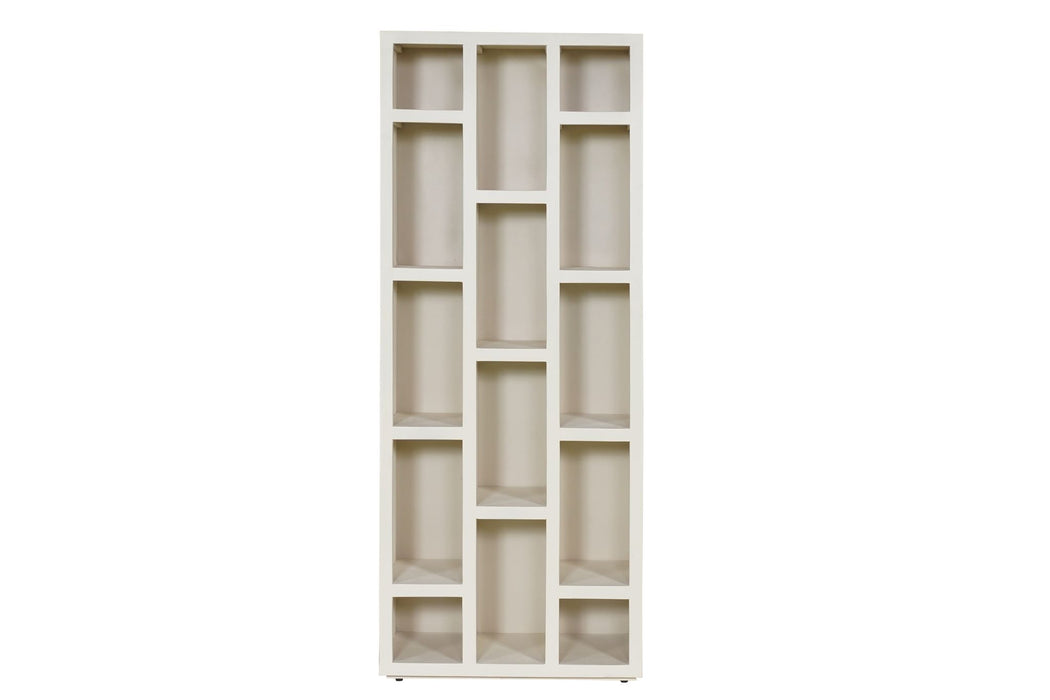Wandkast Ramon | Beige 80cm Honeycomb