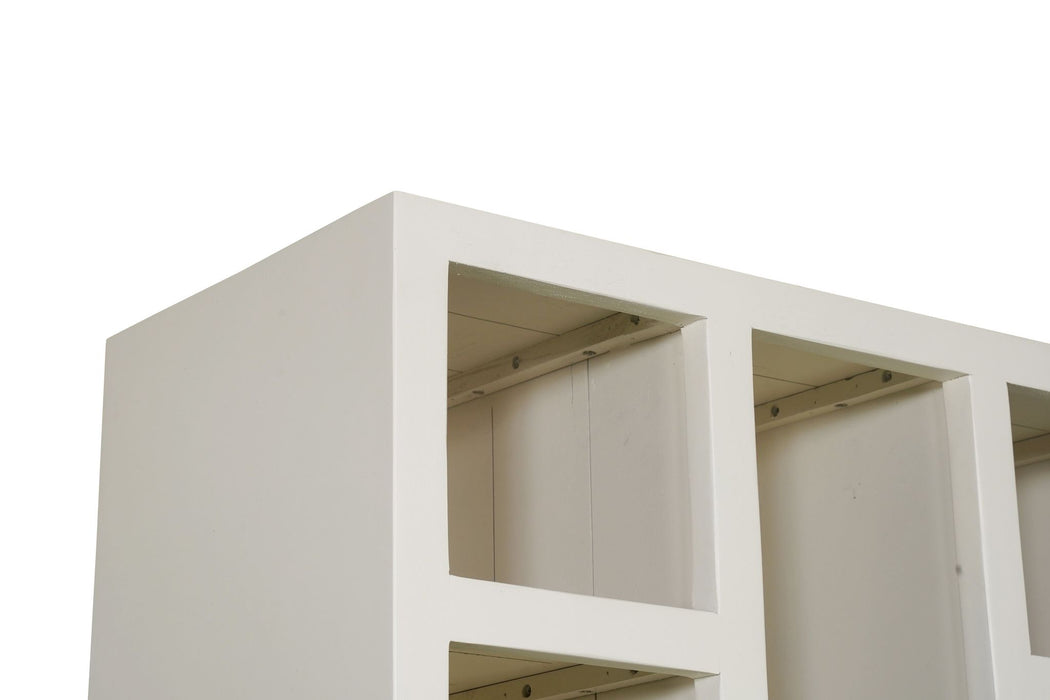 Wandkast Ramon | Beige 80cm Honeycomb