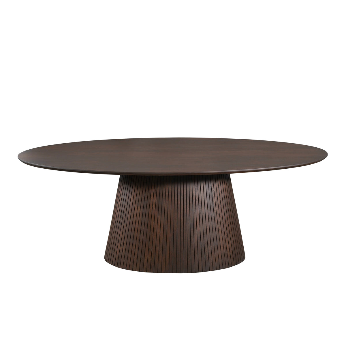 Ovale Eettafel Solana | Bruin