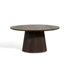 Bijzettafel Mokka | Donkerbruin Ø80cm